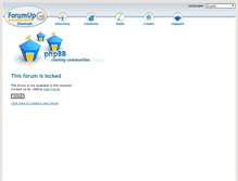 Tablet Screenshot of ksb.forumup.dk