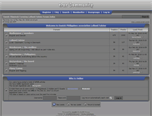 Tablet Screenshot of danskfilippinskforening.forumup.net