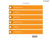 Tablet Screenshot of infoafrica.forumup.es