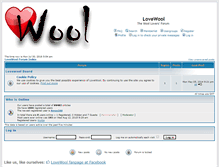 Tablet Screenshot of lovewool.forumup.us